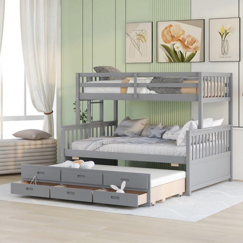 Twin over full bunk - bed, frame
